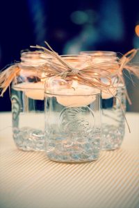 pot-confiture-décoratifs-bougies