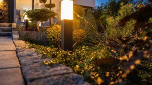 éclairage jardin