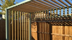 pergola de jardin